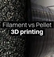 Pellet 3D printing and its benefits compared to 3D filament extruders